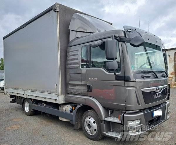 MAN TGL 8.220 Platte bakwagens
