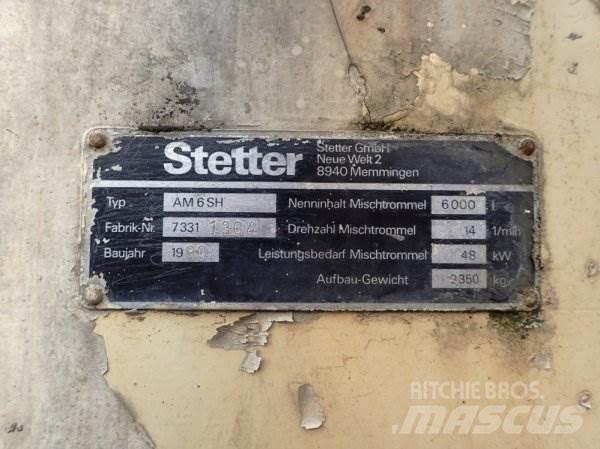 Stetter AM 6 SH Betonmixers en pompen