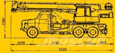 Tatra 148 +ČKD - AD 20 Vlakke laadvloer met kraan