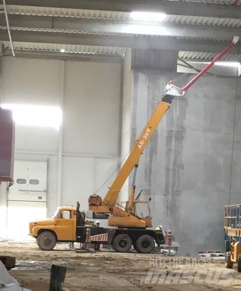 Tatra T148 +ČKD AD 20T Vlakke laadvloer met kraan