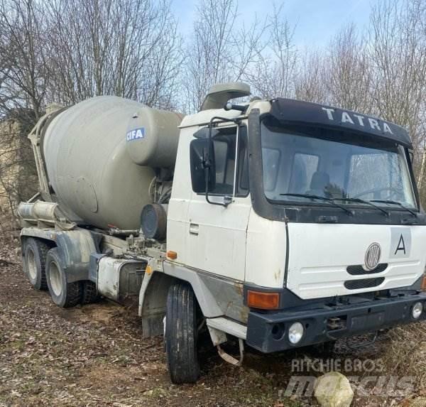 Tatra T815 +CIFA -SL 7 Betonmixers en pompen