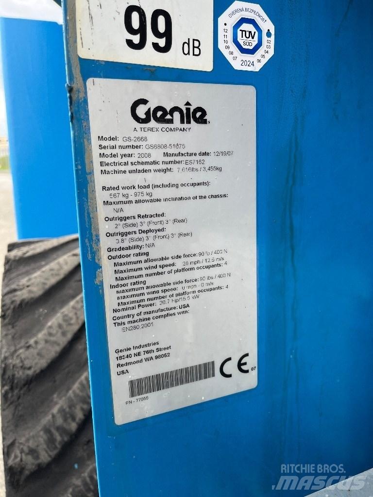 Genie GS 2668 RT Schaarhoogwerkers
