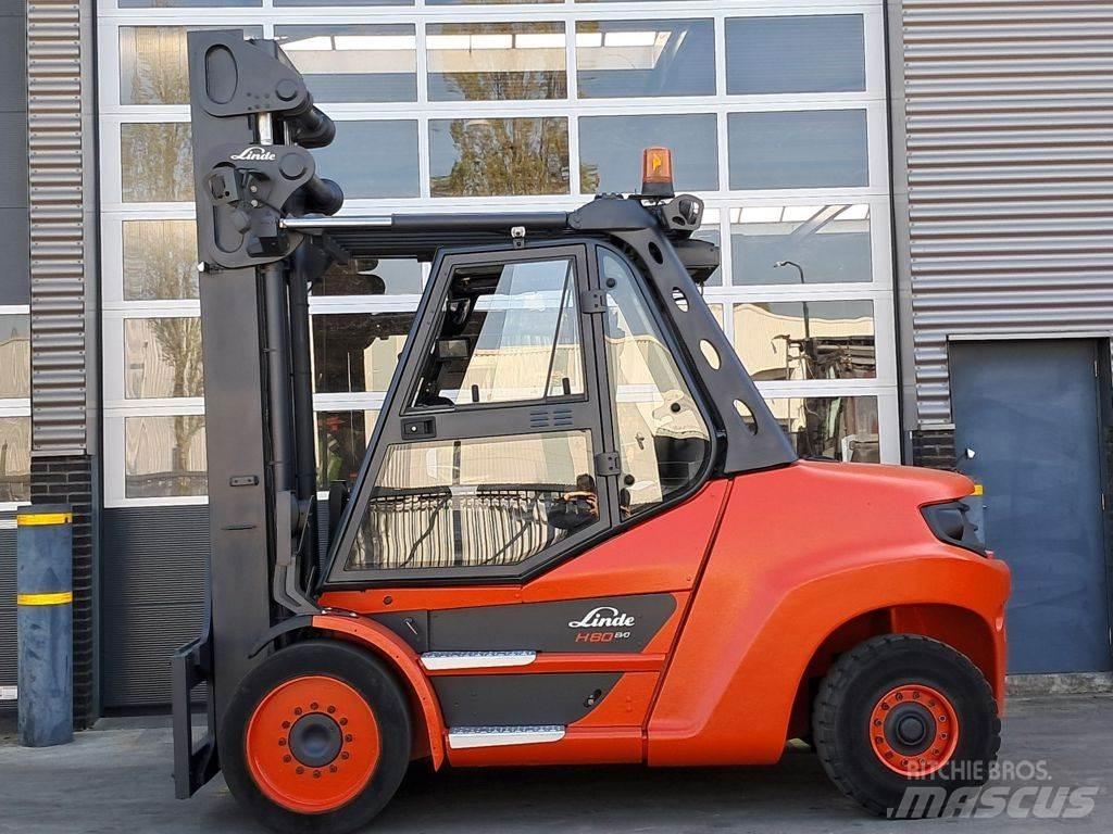 Linde H80D-03/900 Diesel heftrucks