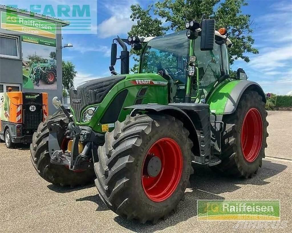 Fendt 724 vario Tractoren
