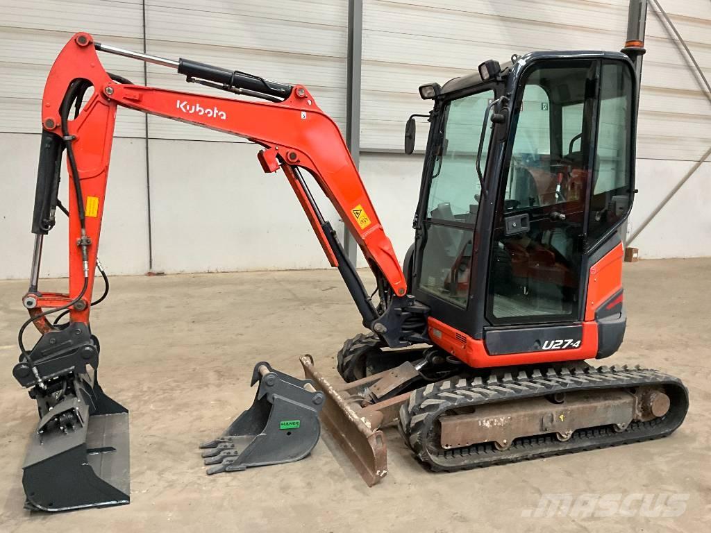 Kubota U 27-4 Minigraafmachines < 7t
