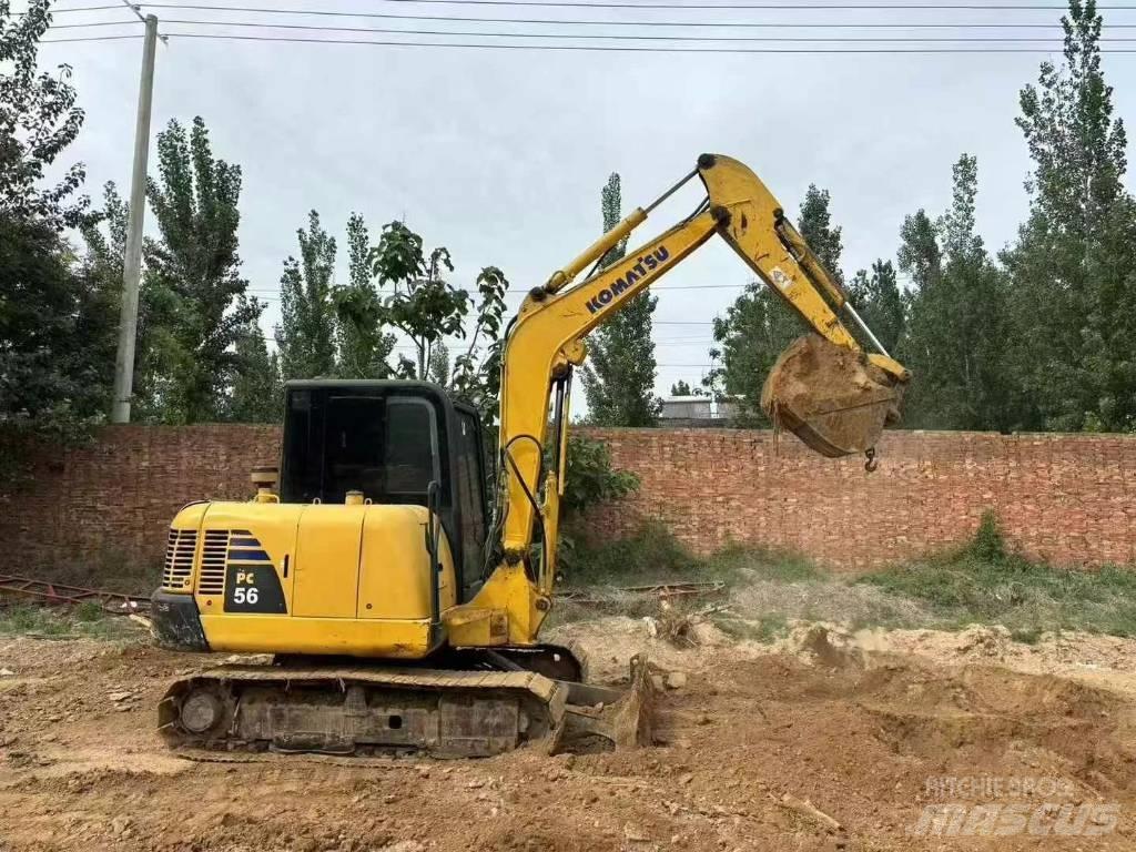 Komatsu PC 56 Rupsgraafmachines