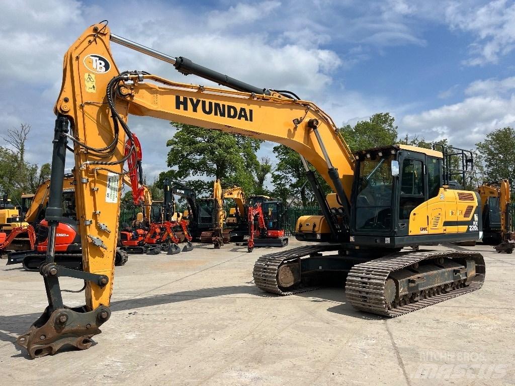 Hyundai HX 220 L Rupsgraafmachines