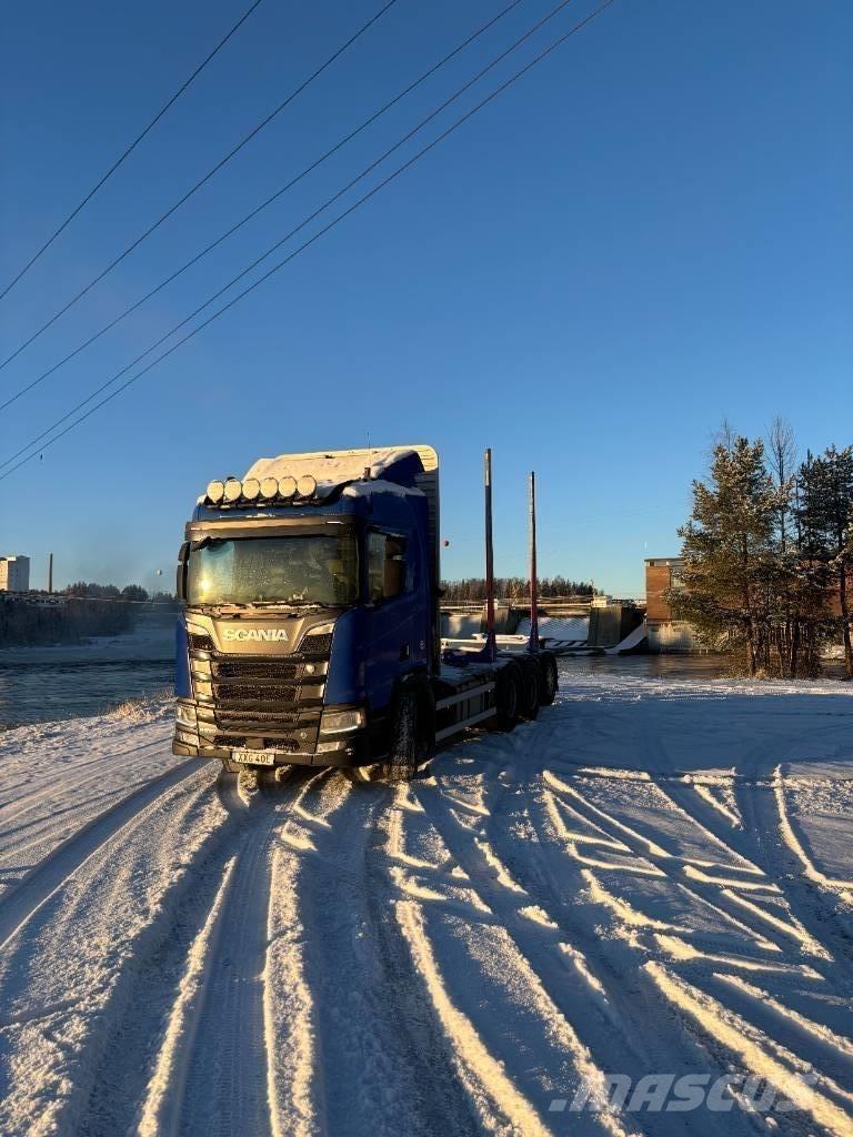 Scania R 650 Hout-Bakwagens