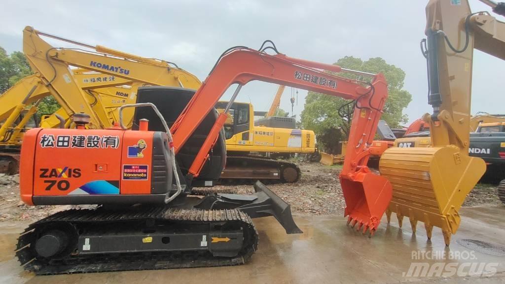 Hitachi ZX 70 Minigraafmachines < 7t