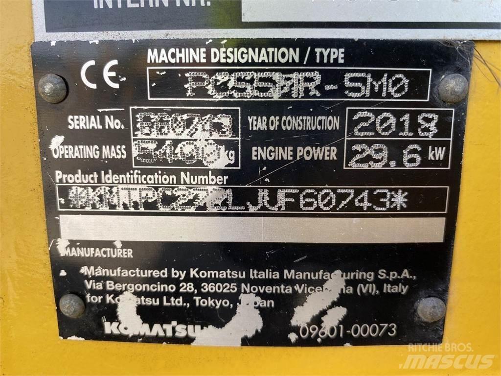 Komatsu PC55MR-5 Wielgraafmachines