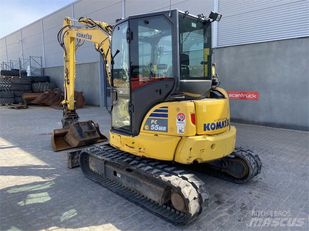 Komatsu PC55MR-5 Wielgraafmachines
