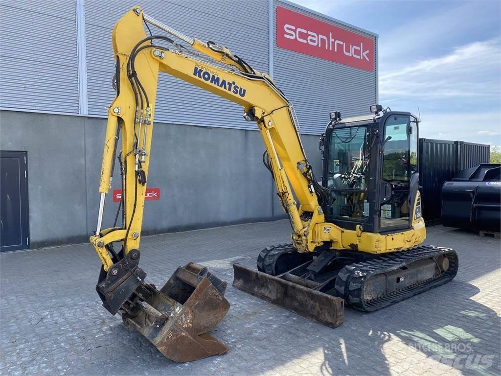 Komatsu PC55MR-5 Wielgraafmachines