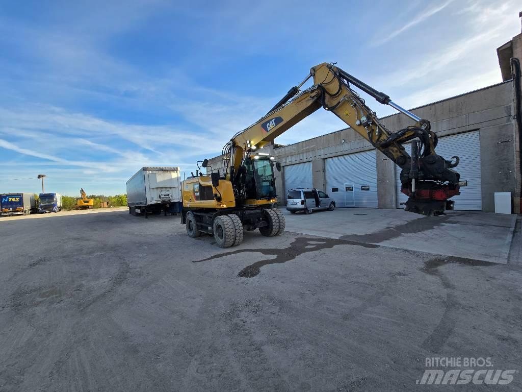 CAT 318 Wielgraafmachines