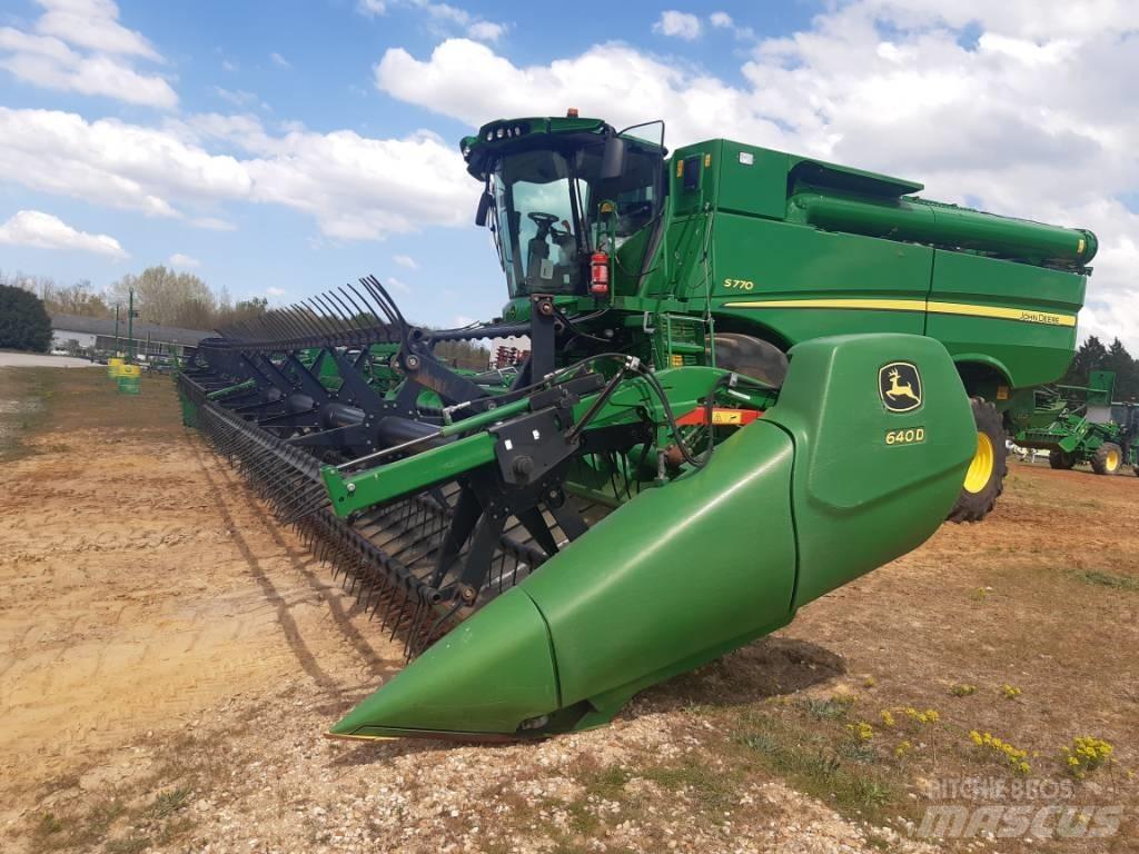 John Deere 640 D Maaidorser aanbouwdelen