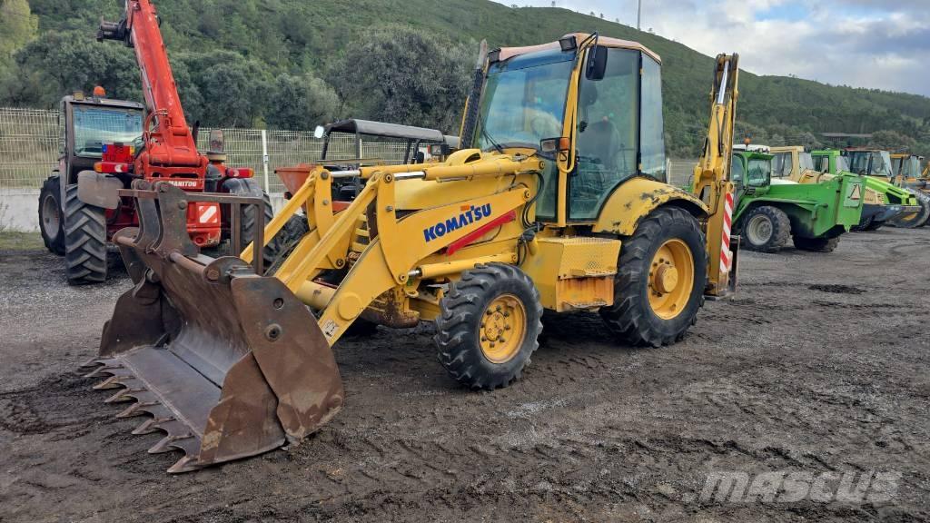 Komatsu WB 93 R-2 Graaf-laadcombinaties