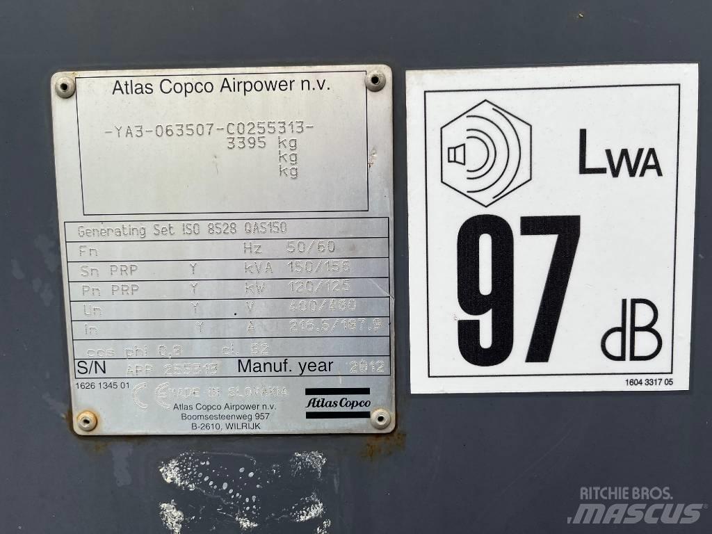 Atlas Copco QAS 150 Diesel generatoren