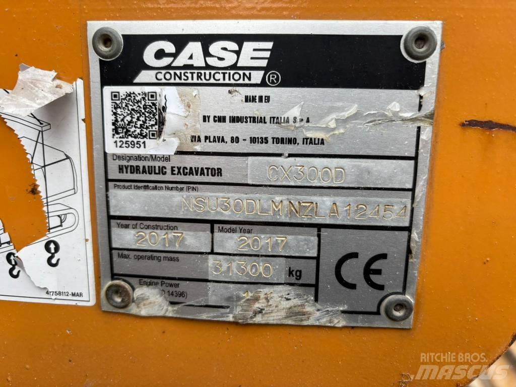 CASE CX300D Rupsgraafmachines