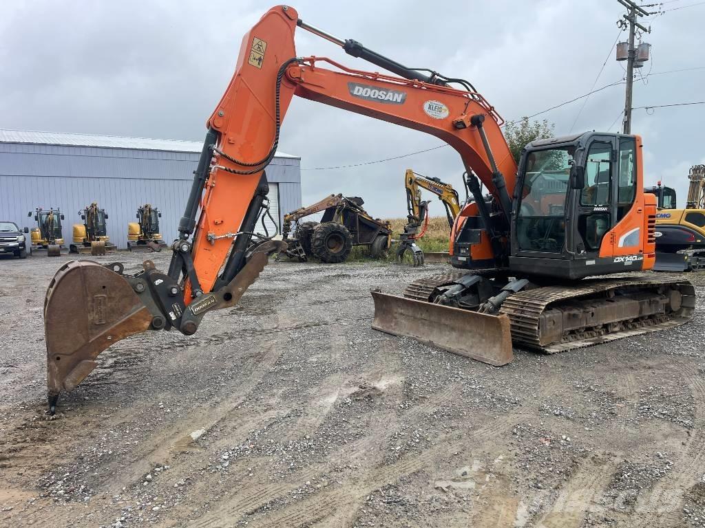Doosan DX 140 LCR Rupsgraafmachines