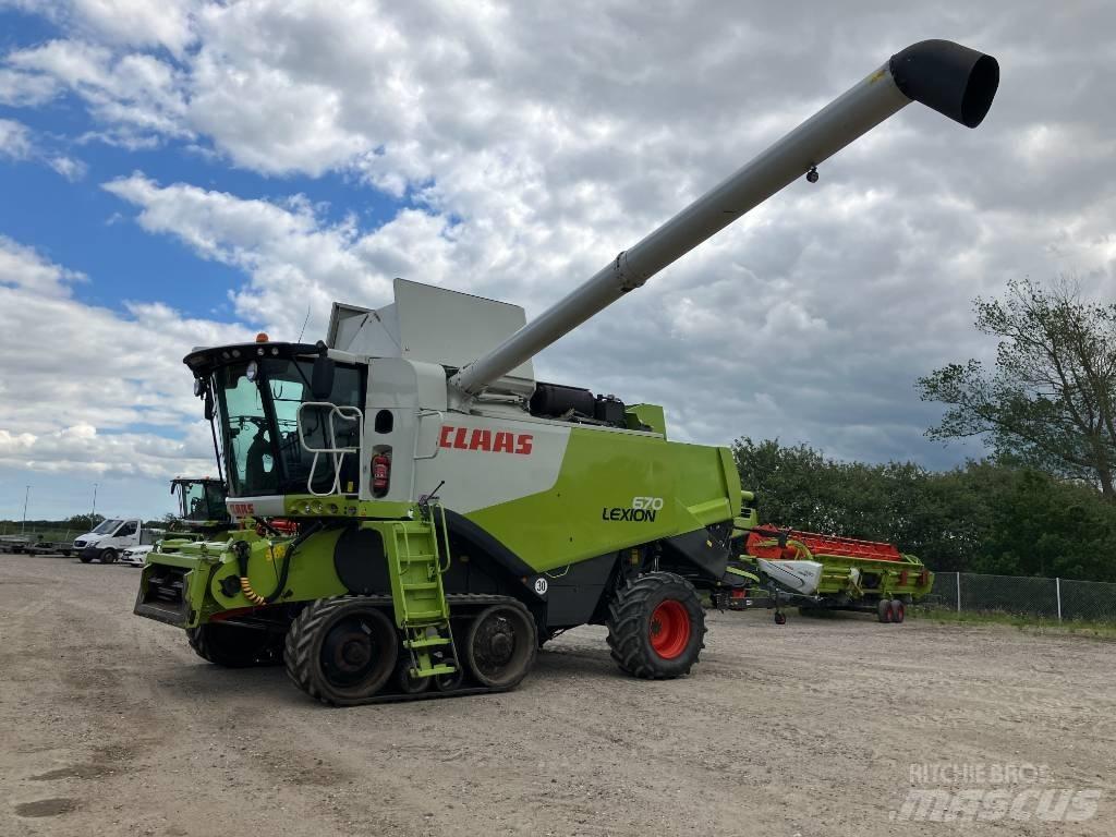 CLAAS LEXION 670 TT Maaidorsmachines