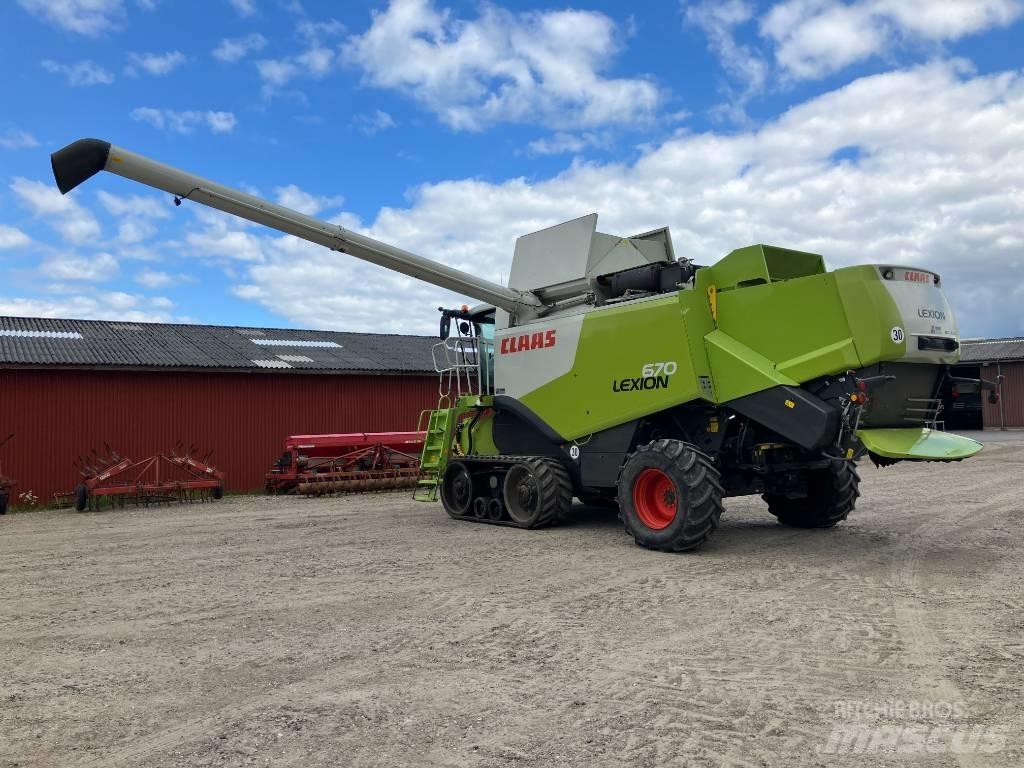 CLAAS LEXION 670 TT Maaidorsmachines