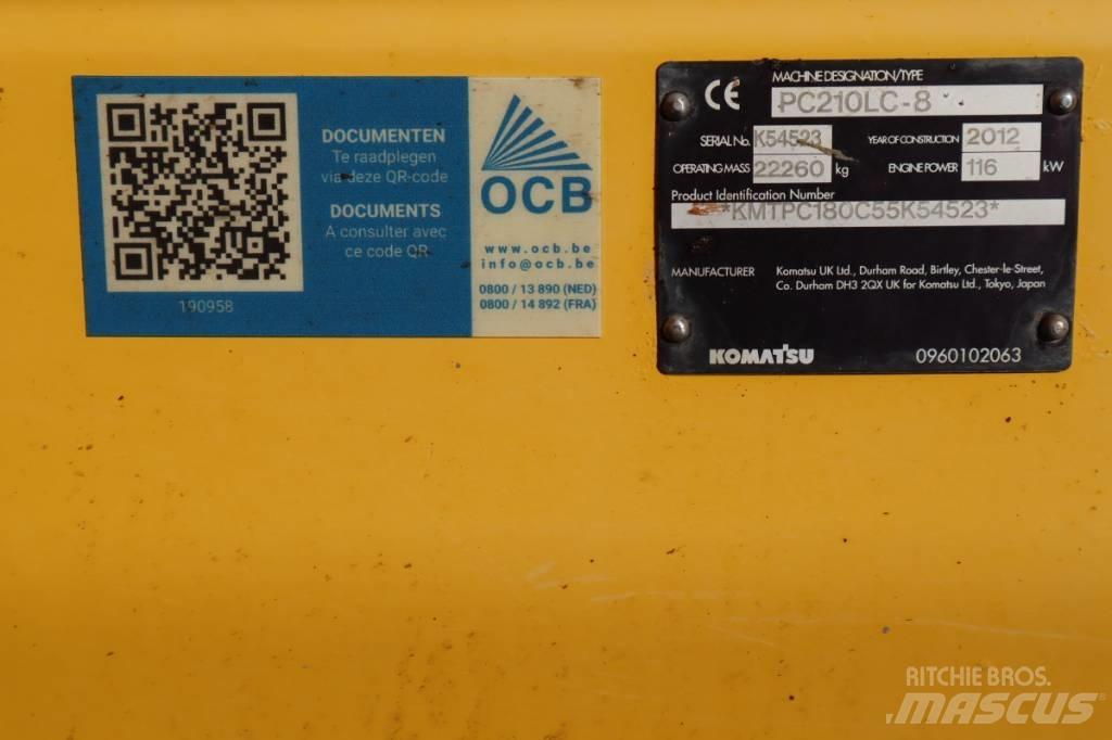 Komatsu PC 210 LC-8 Rupsgraafmachines