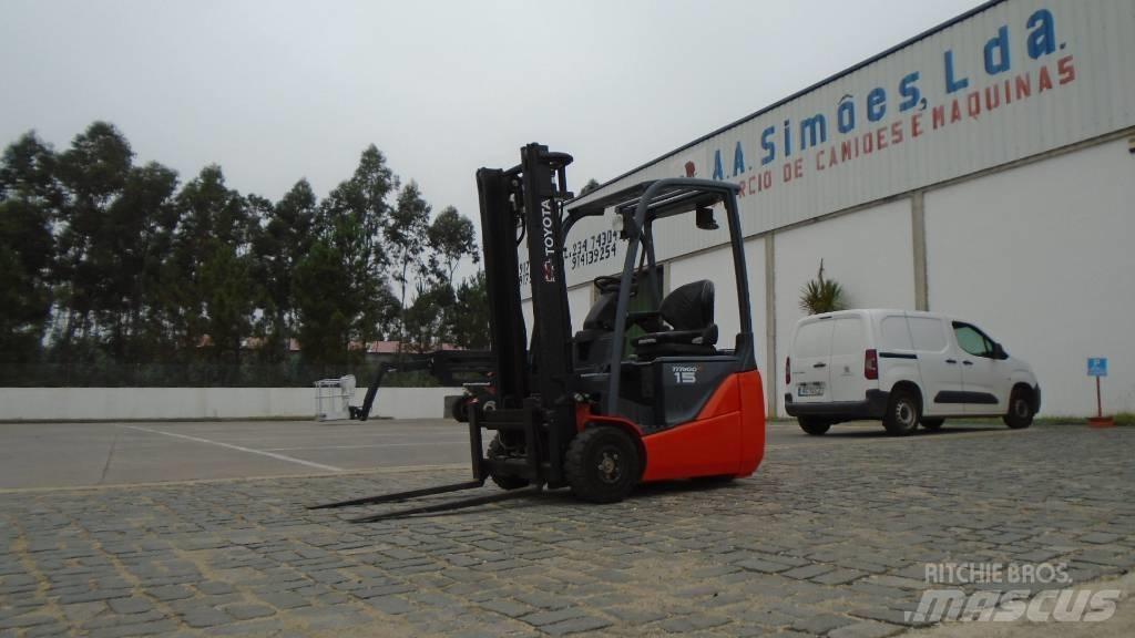 Toyota 8 FB E 15 Elektrische heftrucks