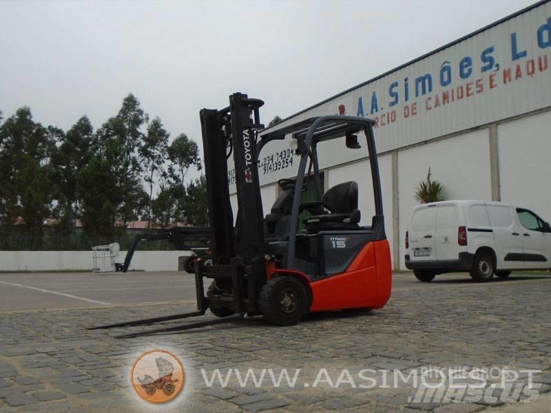 Toyota 8 FB E 15 Elektrische heftrucks