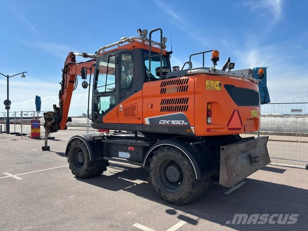Doosan DX 160 W Wielgraafmachines