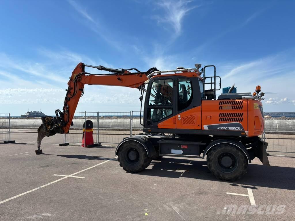 Doosan DX 160 W Wielgraafmachines