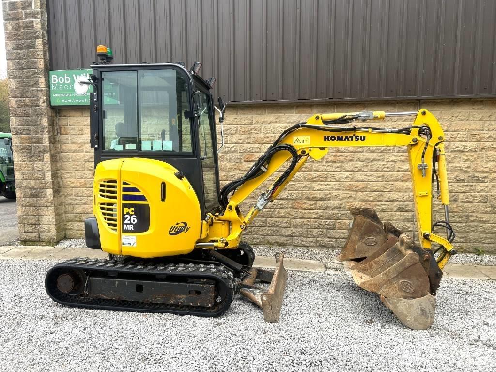 Komatsu PC 26 MR-3 Minigraafmachines < 7t