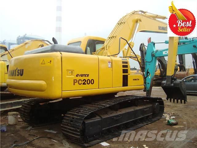 Komatsu PC 200 Rupsgraafmachines