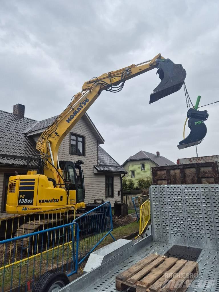 Komatsu PC 138 US-10 Rupsgraafmachines