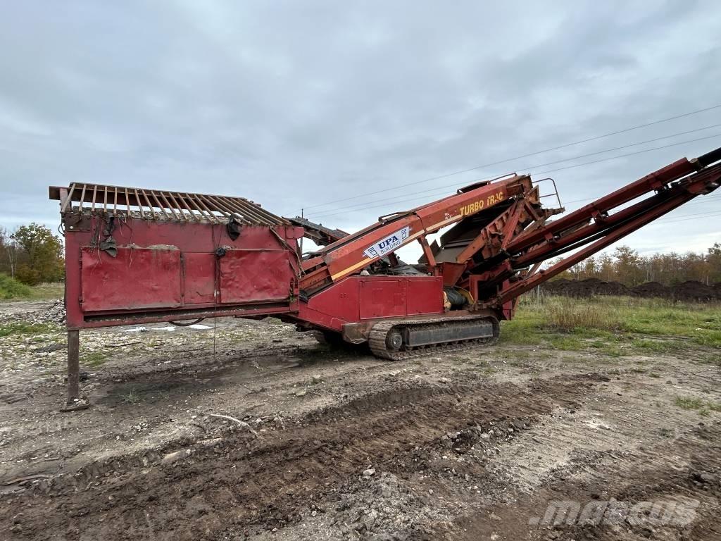 Extec TurboTrac Mobiele zeefinstallaties