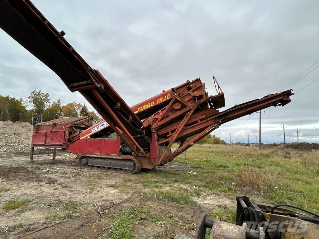 Extec TurboTrac Mobiele zeefinstallaties