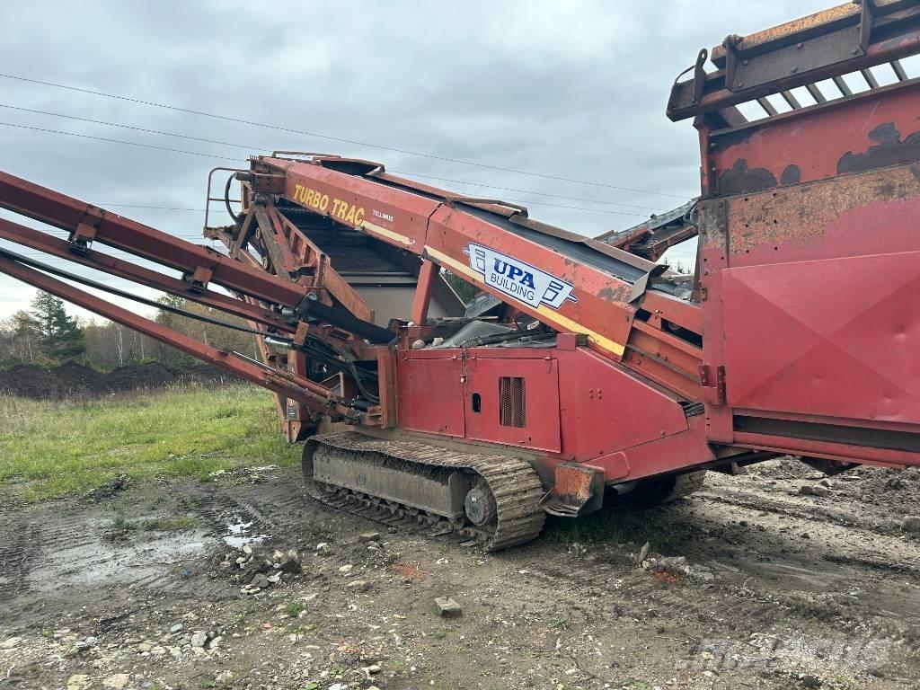 Extec TurboTrac Mobiele zeefinstallaties