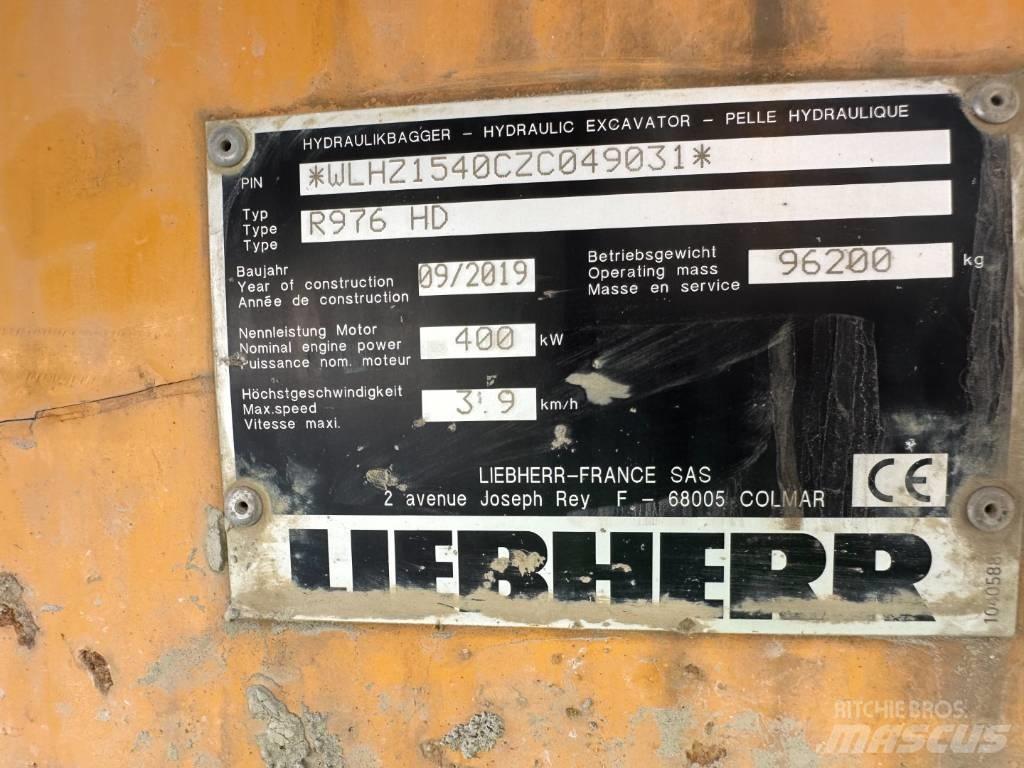 Liebherr R 976 HD Rupsgraafmachines