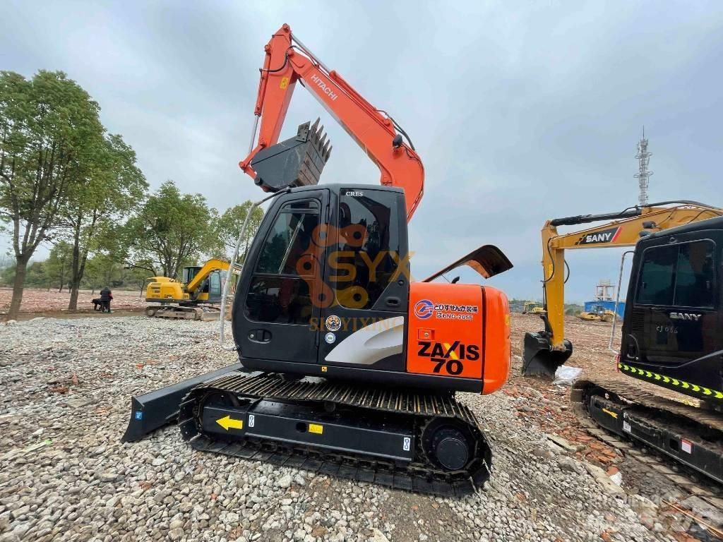Hitachi ZX 70 Midigraafmachines 7t - 12t