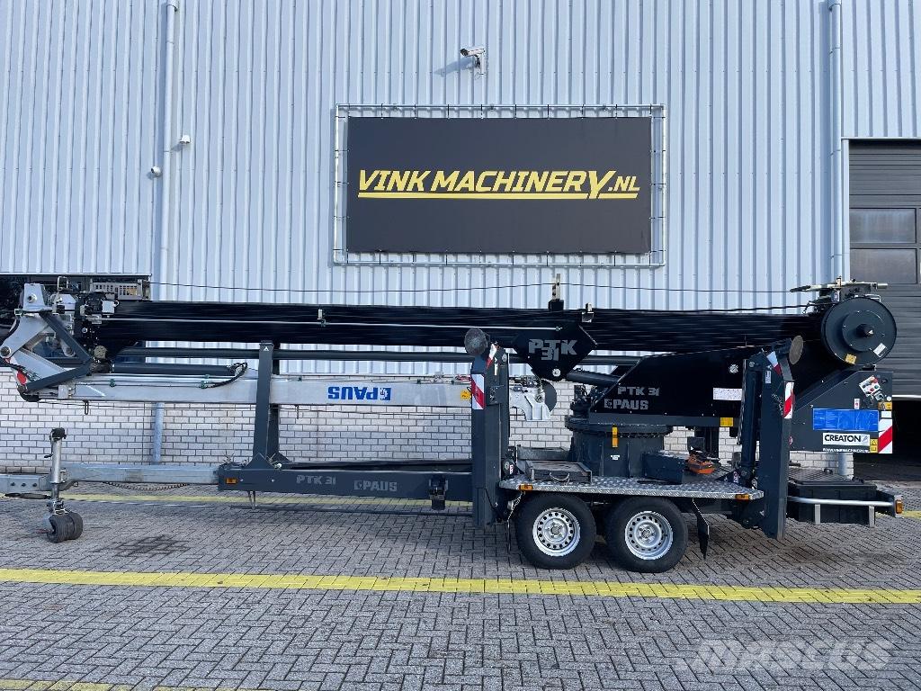 Paus PTK 31 Kranen voor alle terreinen