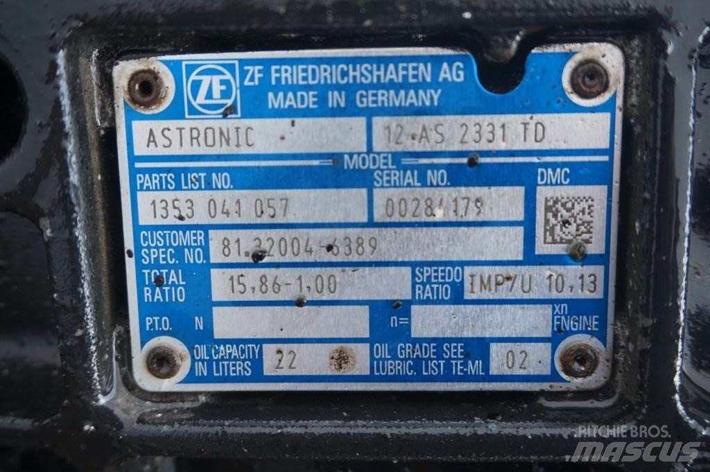 ZF 12AS2131DD + INT3 Versnellingsbakken