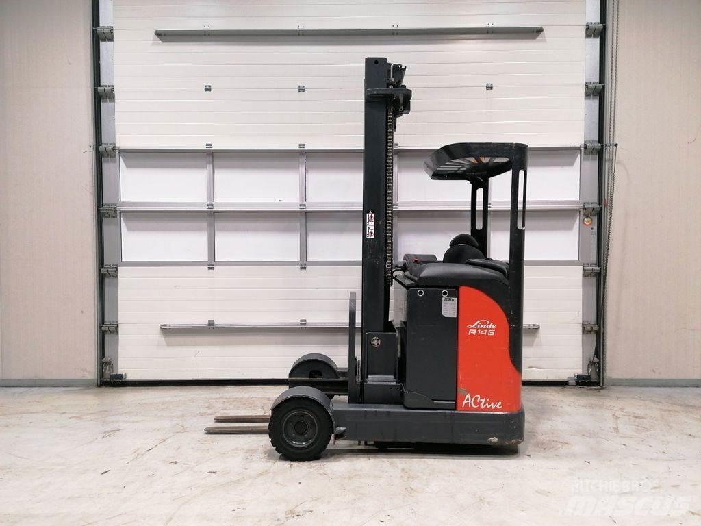 Linde R14G-12 Reachtruck voor hoog niveau