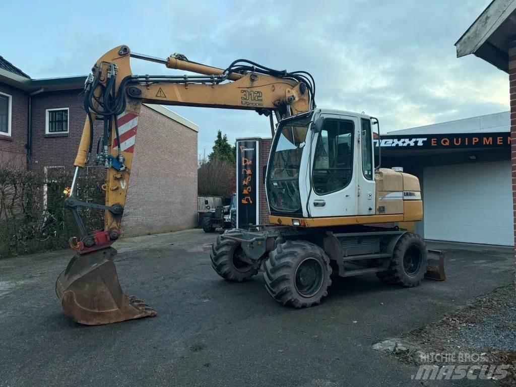 Liebherr A312 Wielgraafmachines
