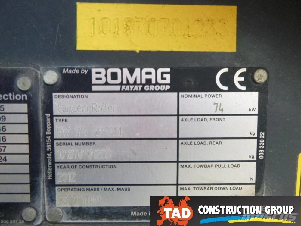 Bomag BW 174 AD AM Duowalsen