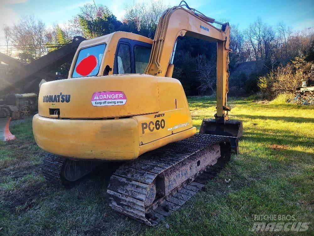 Komatsu PC 60-7E Rupsgraafmachines