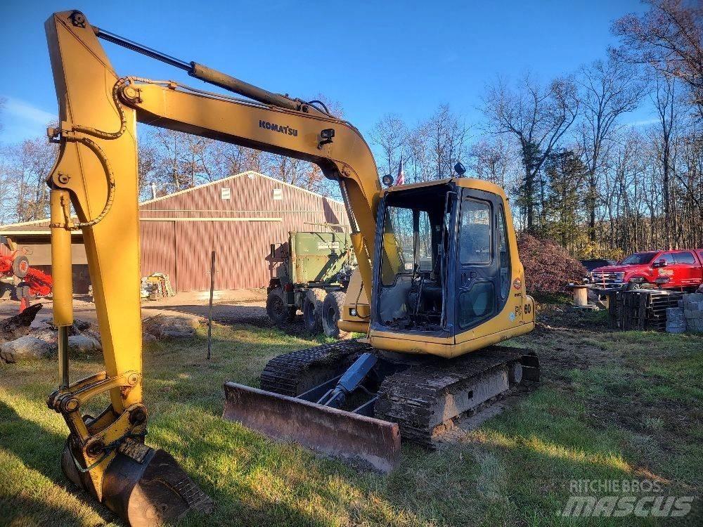 Komatsu PC 60-7E Rupsgraafmachines
