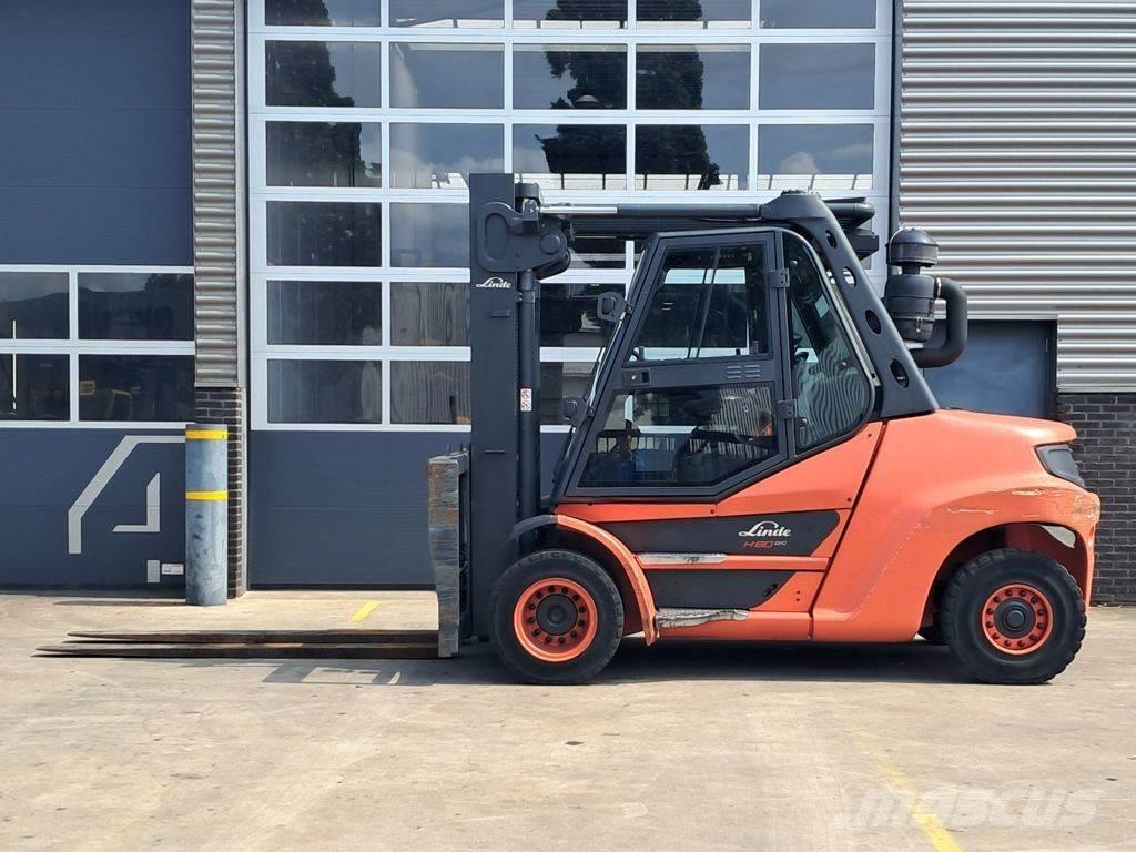 Linde H80D-03/900 Diesel heftrucks