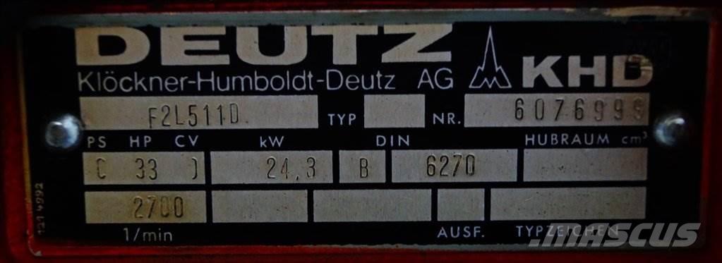 Deutz AG F2L511D Motoren