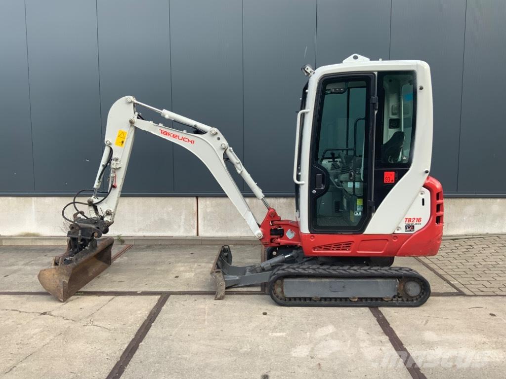Takeuchi TB 216 Minigraafmachines < 7t