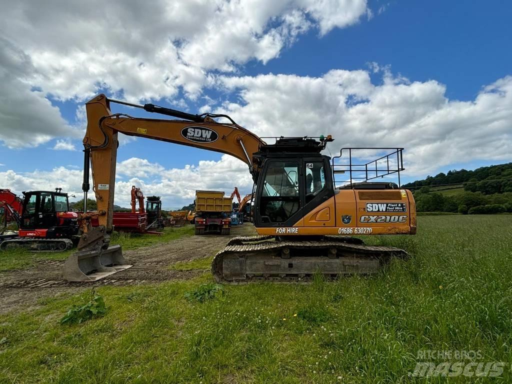 CASE CX 210 C Rupsgraafmachines
