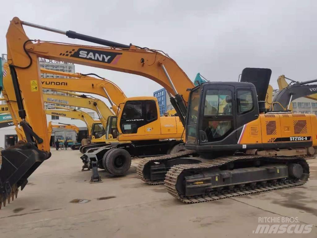 Sany SY 215-9 Rupsgraafmachines