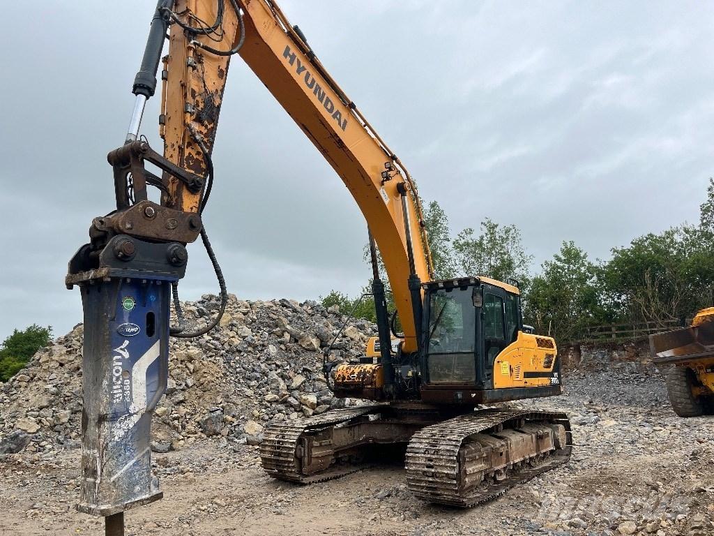 Hyundai HX 300 L Rupsgraafmachines